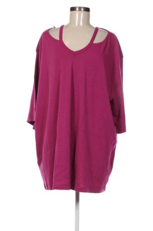 Damen Shirt Ulla Popken, Größe 5XL, Farbe Rosa, Preis 43,99 €