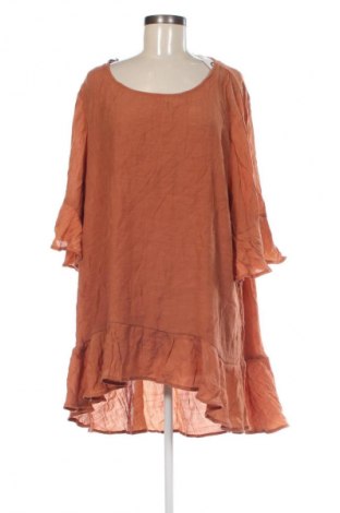 Bluzka damska Virtuelle, Rozmiar 3XL, Kolor Brązowy, Cena 70,99 zł
