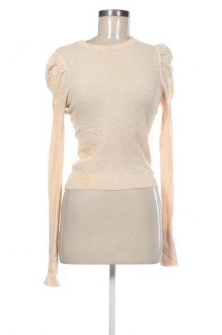 Bluzka damska Zara, Rozmiar L, Kolor Beżowy, Cena 88,99 zł