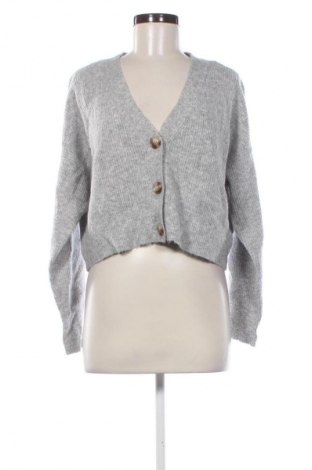 Cardigan de damă Bershka, Mărime S, Culoare Gri, Preț 98,99 Lei