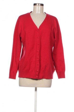 Damen Strickjacke Canda, Größe L, Farbe Rot, Preis € 9,99