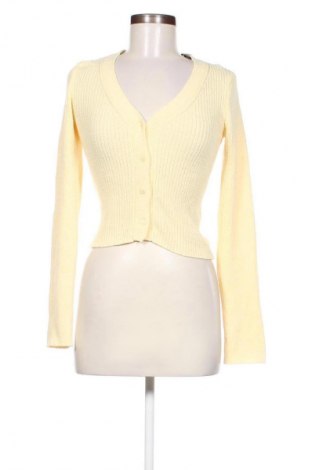 Damen Strickjacke H&M Divided, Größe S, Farbe Gelb, Preis € 9,99