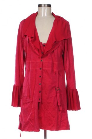 Damen Strickjacke Mais Il Est Ou Le Soleil, Größe XL, Farbe Rot, Preis € 15,00