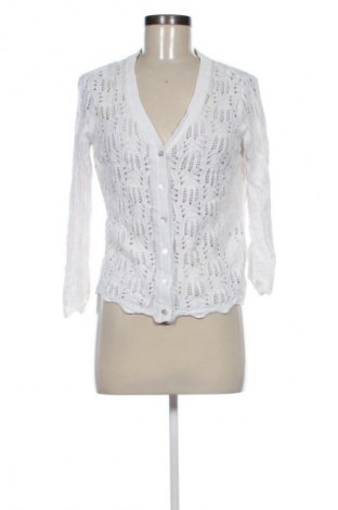 Damen Strickjacke Peter Hahn, Größe M, Farbe Weiß, Preis € 24,99
