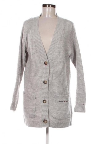 Damen Strickjacke Tommy Jeans, Größe M, Farbe Grau, Preis € 49,99