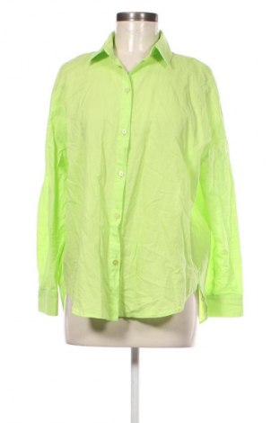 Cămașă de femei Bershka, Mărime S, Culoare Verde, Preț 65,79 Lei