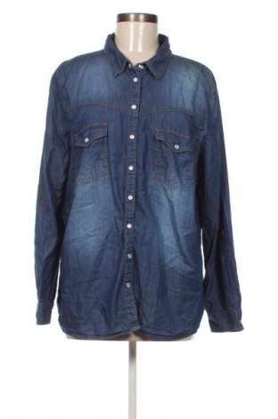 Damenbluse John Baner, Größe XXL, Farbe Blau, Preis 17,99 €