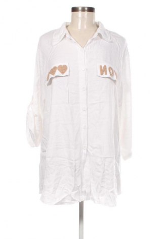 Damenbluse Made In Italy, Größe M, Farbe Weiß, Preis € 12,68