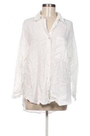 Cămașă de femei Pull&Bear, Mărime S, Culoare Alb, Preț 36,99 Lei