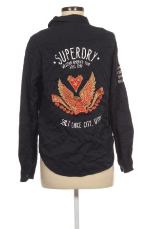 Дамска риза Superdry, Размер S, Цвят Син, Цена 39,99 лв.