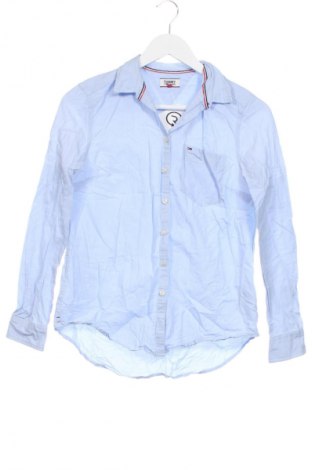 Dámska košeľa  Tommy Jeans, Veľkosť XS, Farba Modrá, Cena  13,95 €