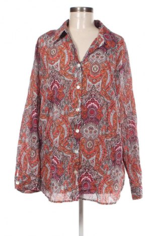 Damenbluse Ulla Popken, Größe XXL, Farbe Mehrfarbig, Preis € 20,97