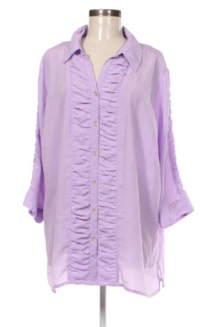 Damenbluse Unbranded, Größe 3XL, Farbe Lila, Preis 17,99 €
