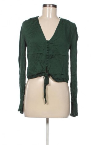 Cămașă de femei Zara, Mărime S, Culoare Verde, Preț 91,99 Lei