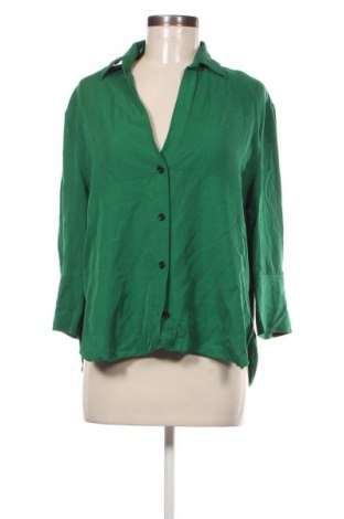 Damenbluse Zara, Größe S, Farbe Grün, Preis 20,46 €