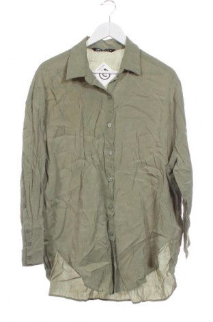 Damenbluse Zara, Größe XS, Farbe Grün, Preis 18,99 €