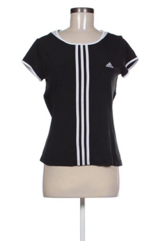Дамска тениска Adidas, Размер L, Цвят Черен, Цена 27,99 лв.
