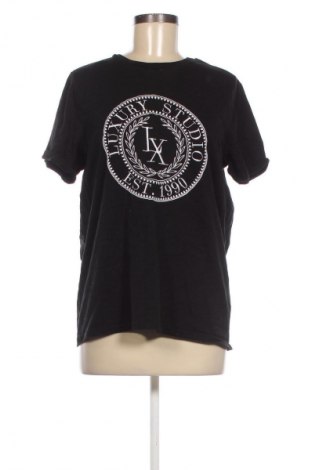 Γυναικείο t-shirt Amisu, Μέγεθος L, Χρώμα Μαύρο, Τιμή 5,99 €