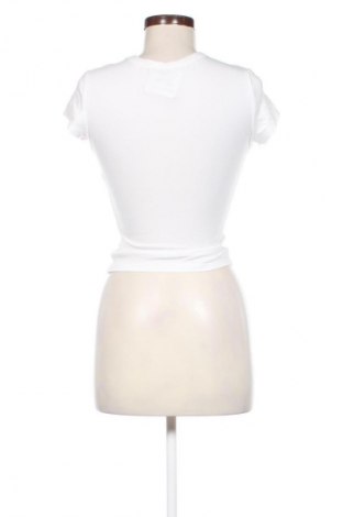 Damen T-Shirt Bershka, Größe S, Farbe Weiß, Preis € 8,70