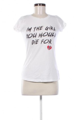 Damski T-shirt Cropp, Rozmiar S, Kolor Biały, Cena 27,99 zł