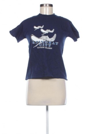 Γυναικείο t-shirt Delta, Μέγεθος L, Χρώμα Μπλέ, Τιμή 5,99 €