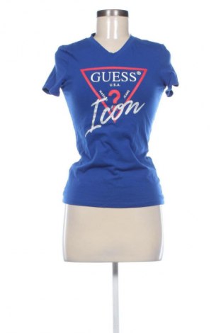 Damen T-Shirt Guess, Größe S, Farbe Blau, Preis € 20,96