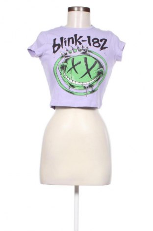 Damen T-Shirt H&M Divided, Größe XS, Farbe Lila, Preis € 8,70