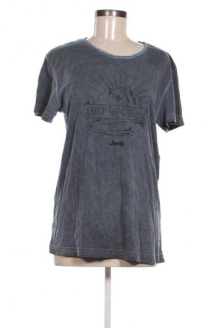 Damen T-Shirt Jeep, Größe S, Farbe Grau, Preis 24,78 €