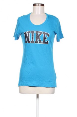 Γυναικείο t-shirt Nike, Μέγεθος L, Χρώμα Μπλέ, Τιμή 9,99 €