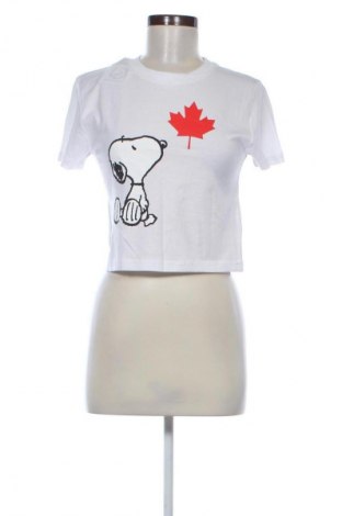 Tricou de femei Peanuts, Mărime M, Culoare Alb, Preț 57,99 Lei