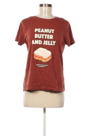 Damen T-Shirt Pull&Bear, Größe M, Farbe Braun, Preis € 11,99
