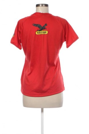 Γυναικείο t-shirt Salewa, Μέγεθος L, Χρώμα Κόκκινο, Τιμή 9,99 €