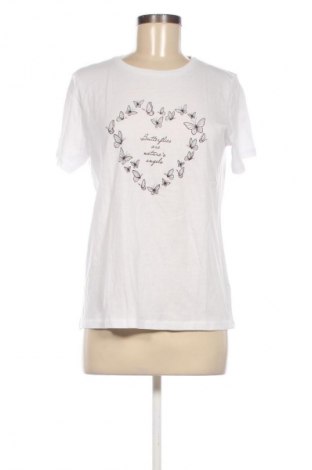 Damen T-Shirt Sinsay, Größe M, Farbe Weiß, Preis € 8,69