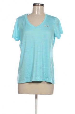 Damski T-shirt Under Armour, Rozmiar L, Kolor Niebieski, Cena 88,99 zł