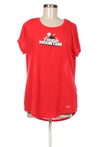 Tricou de femei Under Armour, Mărime XL, Culoare Roșu, Preț 91,99 Lei