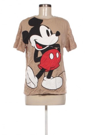 Damski T-shirt Zara, Rozmiar M, Kolor Beżowy, Cena 49,99 zł