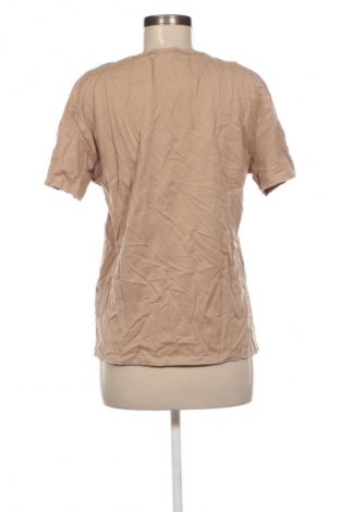 Damski T-shirt Zara, Rozmiar M, Kolor Beżowy, Cena 49,99 zł