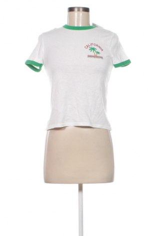 Damen T-Shirt Zara Trafaluc, Größe S, Farbe Weiß, Preis € 7,99