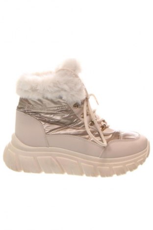 Damen Stiefeletten Unbranded, Größe 38, Farbe Beige, Preis 24,55 €