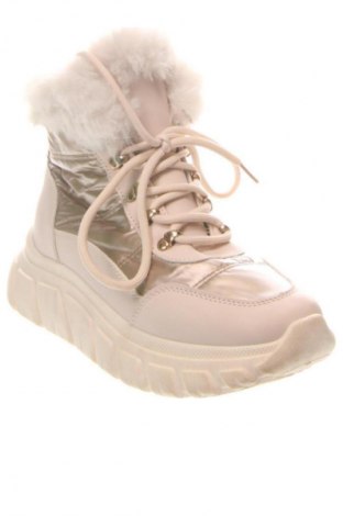 Damen Stiefeletten Unbranded, Größe 38, Farbe Beige, Preis 24,55 €