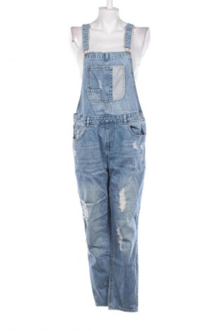 Langer Damen-Overall Denim&Co., Größe L, Farbe Blau, Preis € 15,99