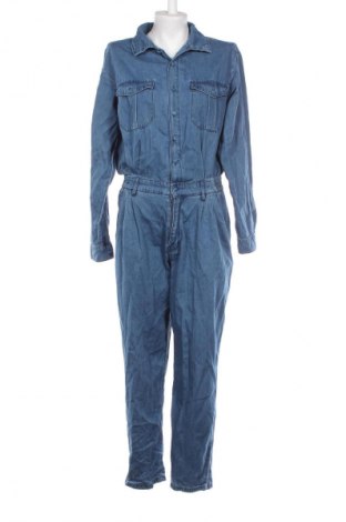 Damski długi kombinezon Pull&Bear, Rozmiar M, Kolor Niebieski, Cena 110,07 zł