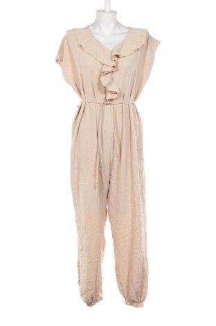 Langer Damen-Overall Unbranded, Größe M, Farbe Beige, Preis € 11,99