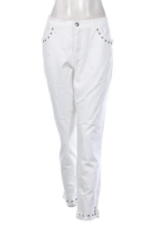 Damen Jeans Body Flirt, Größe XL, Farbe Weiß, Preis 9,99 €