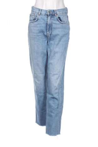 Blugi de femei Gina Tricot, Mărime M, Culoare Albastru, Preț 117,99 Lei
