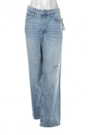 Blugi de femei H&M, Mărime L, Culoare Albastru, Preț 156,99 Lei