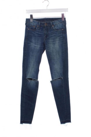 Blugi de femei H&M, Mărime S, Culoare Albastru, Preț 39,99 Lei