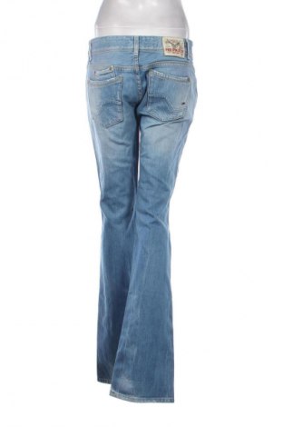 Damskie jeansy Hilfiger Denim, Rozmiar XL, Kolor Niebieski, Cena 552,53 zł