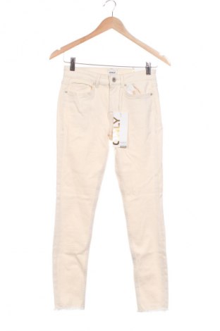 Blugi de femei ONLY, Mărime S, Culoare Ecru, Preț 261,99 Lei