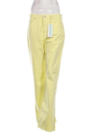 Blugi de femei Perfect Jeans By Gina Tricot, Mărime M, Culoare Galben, Preț 225,99 Lei